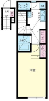 ROWHOUSE西永福 間取り