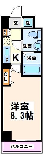 グロース府中イーストⅡ   間取り