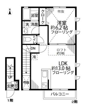 ガーデンテラス  間取り