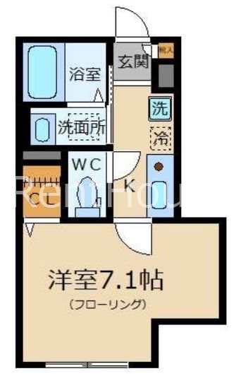 esカーサ幡ヶ谷 当社管理物件 間取り