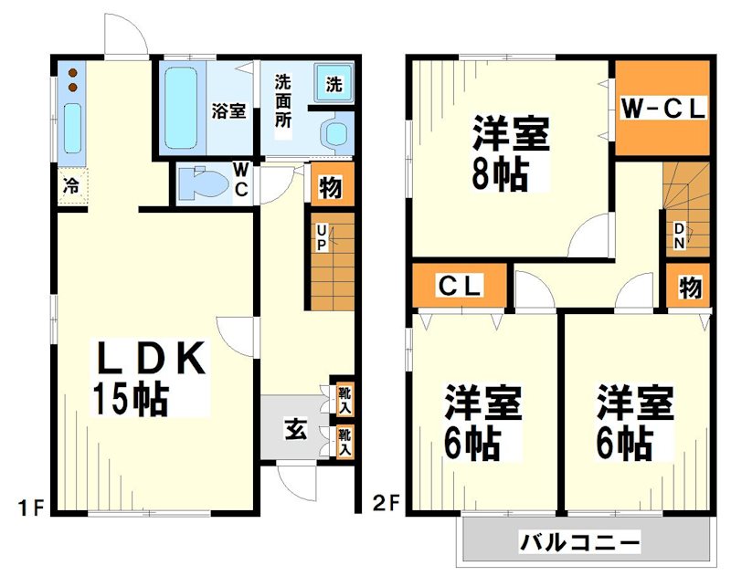ライブオーク   間取り