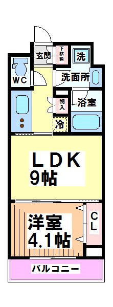 日神デュオステージ代田橋和泉通り 間取り