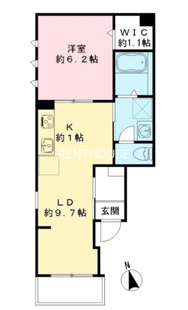 クリサンテーモ   間取り