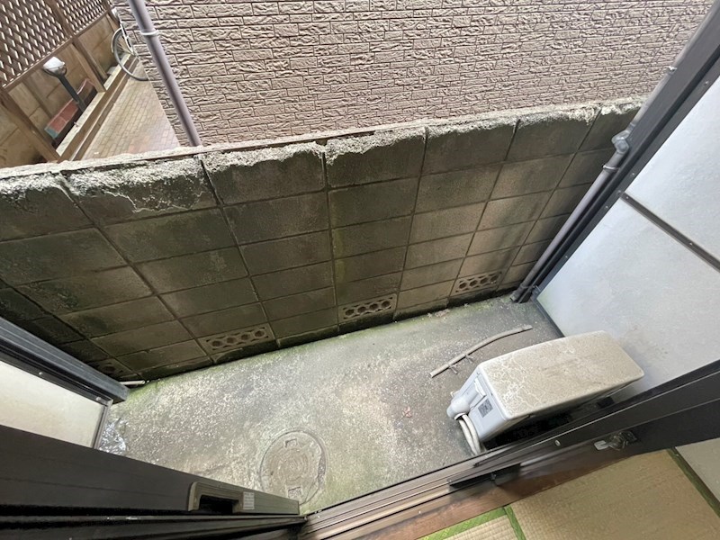 第一幸銀荘   ベランダ