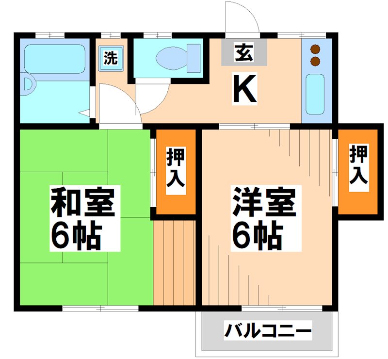 ファミール白糸  間取り