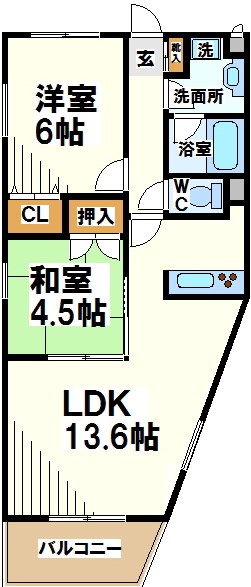プルミエール    間取り