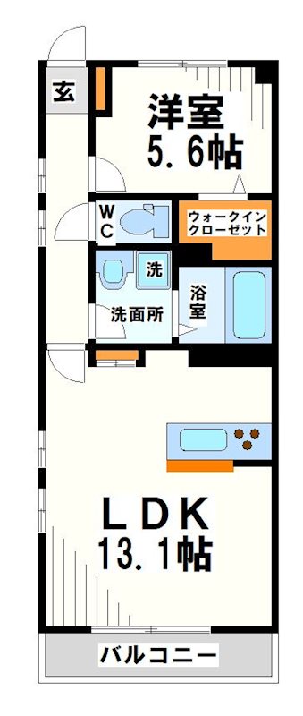 メゾンプチカリーノ   間取り