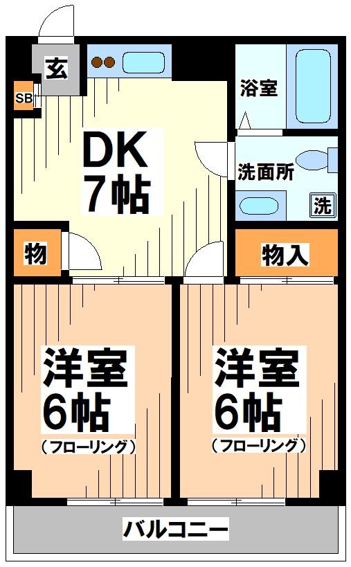 ラメゾン国分 間取り
