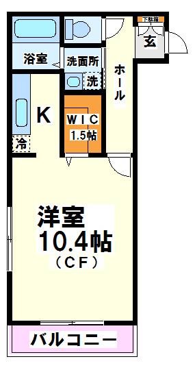 ヴルームヴェール   間取り