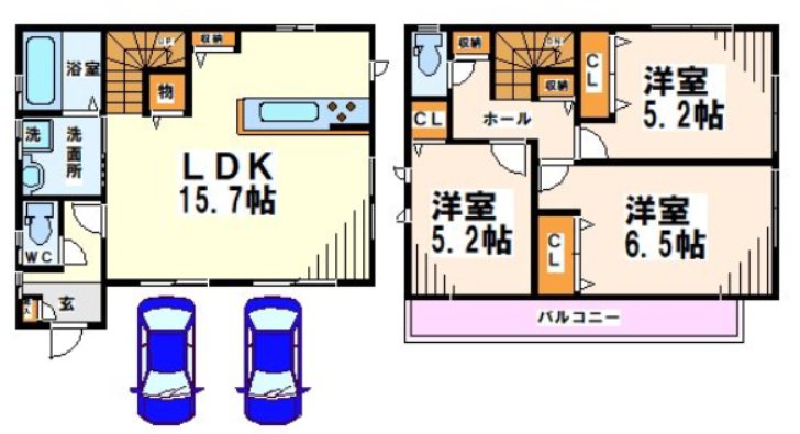 K'S　SQUARE   間取り