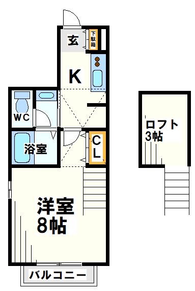 リアン・ドゥ(Lien・Deux)   間取り