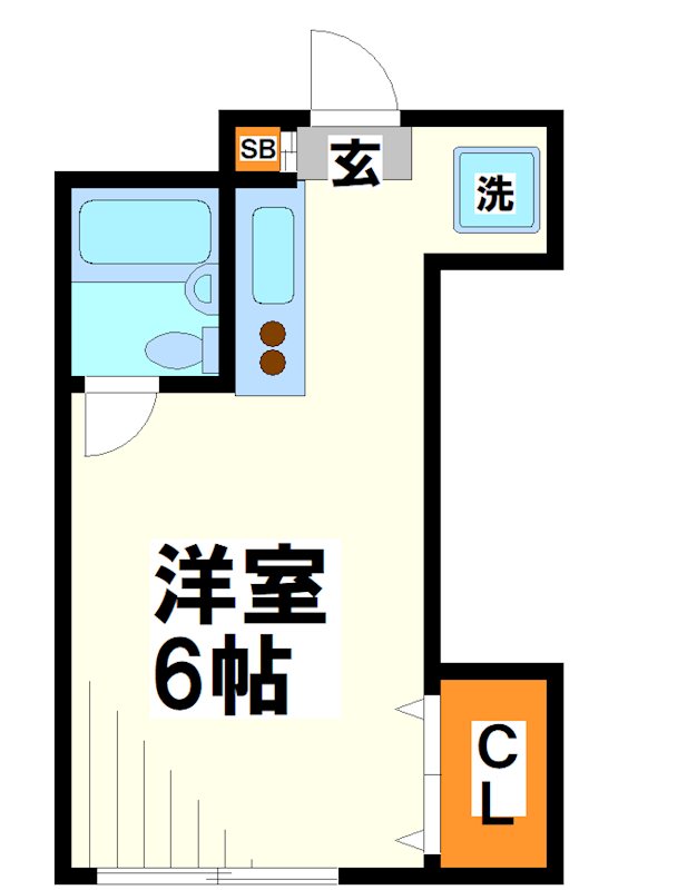 青雲荘    間取り