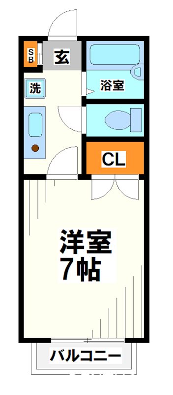 シャンブルＣ 間取り