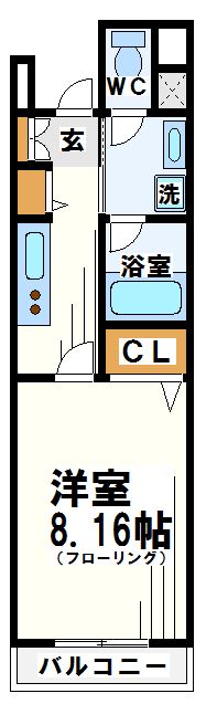 ラソフェルサ  間取り
