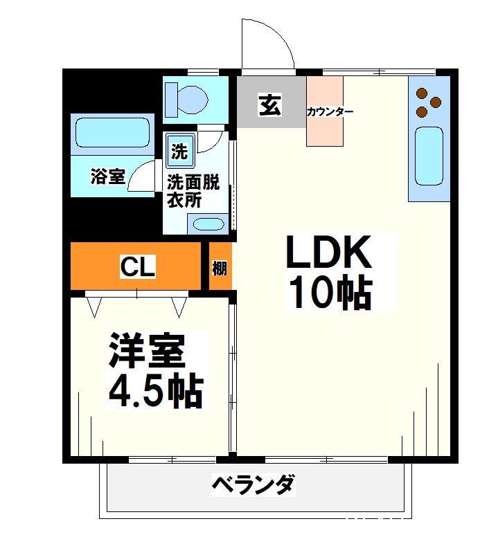 アズミハイツ   間取り