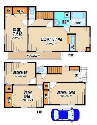 プリマヴェーラ  間取り