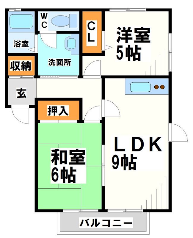 カサベルデ     間取り