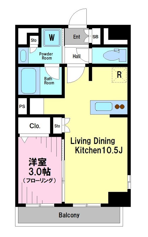 リヴシティ初台 間取り