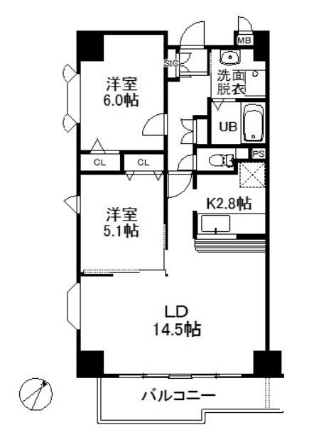 アレグリア   間取り