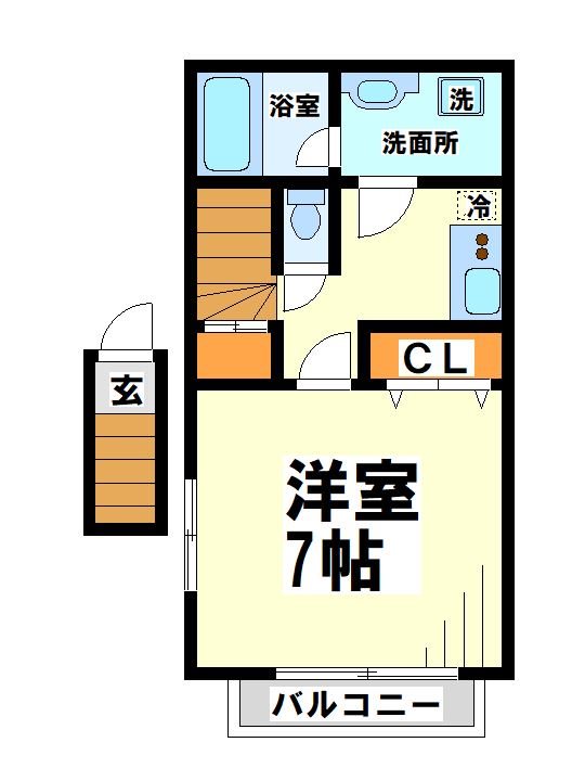 ガーネットハイツ   間取り