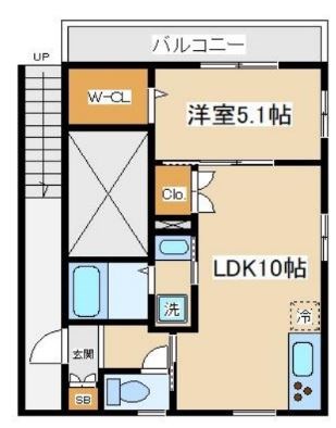 シエロアスール 　当社管理物件 間取り