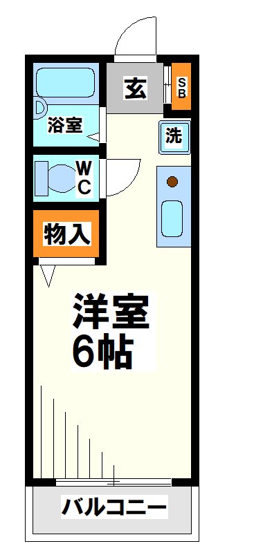 ソフィアコート調布   間取り