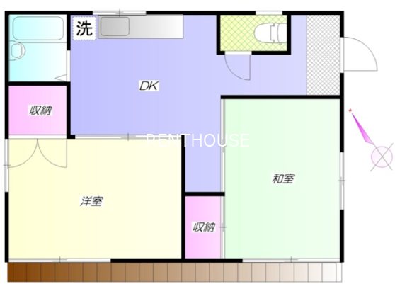 紅葉丘3丁目戸建て 間取り