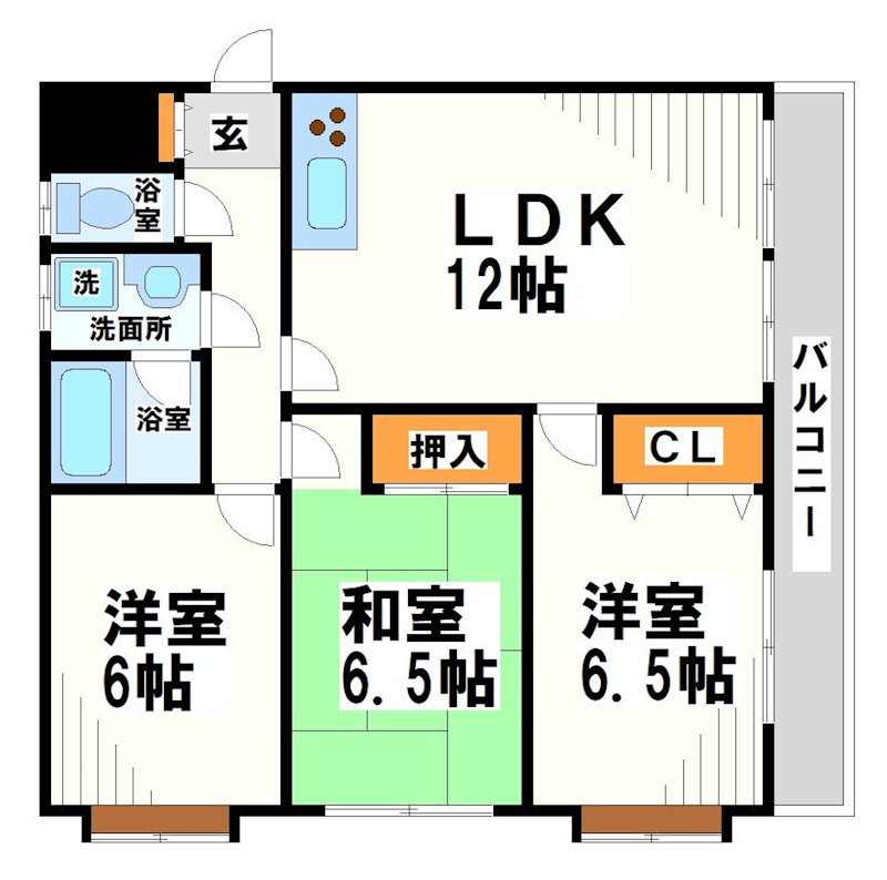 ヒロルミエール 間取り