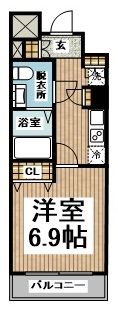 カスタリア初台 間取り