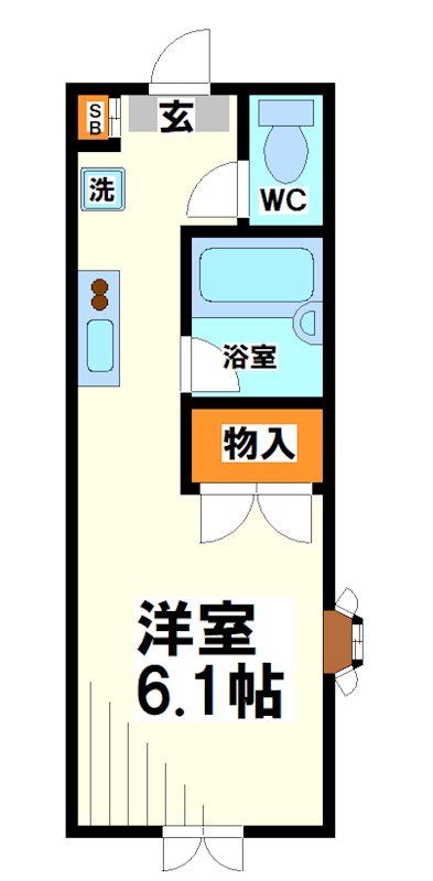 やよい館  間取り
