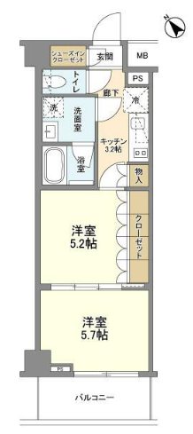 ニューミラ明大前 間取り