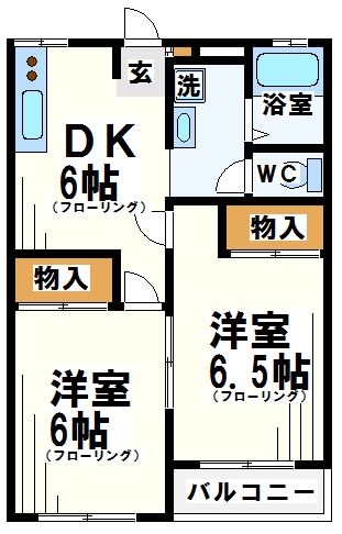 プラザながかわ 間取り