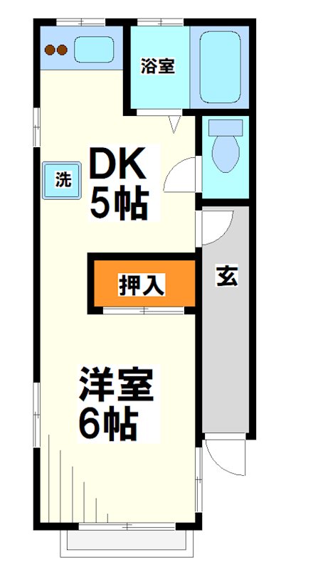 青雲荘    間取り
