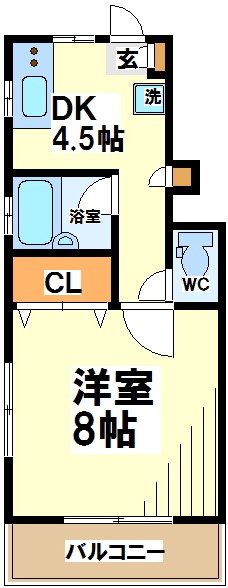 ラメゾンＫ   間取り