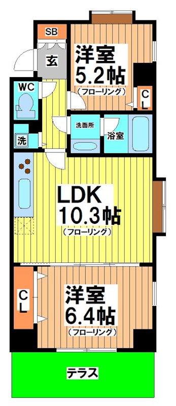 メゾンカルム西新宿　 間取り