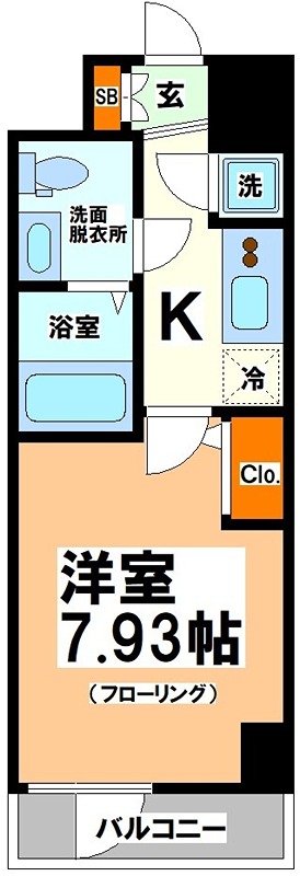 アペルト西新宿 間取り
