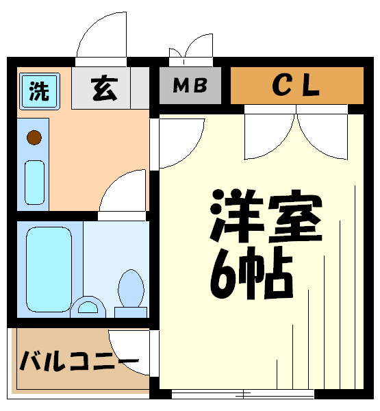 ボヘミアンテラス   間取り