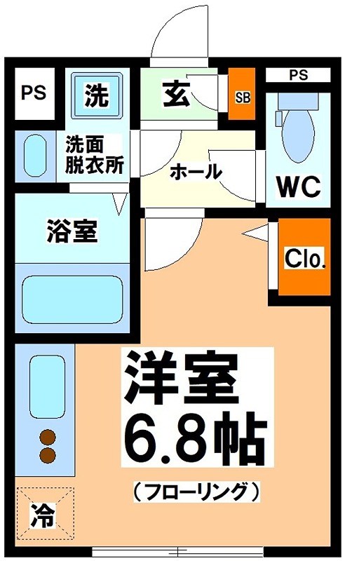 ウェルスクエアイズム渋谷本町 間取り