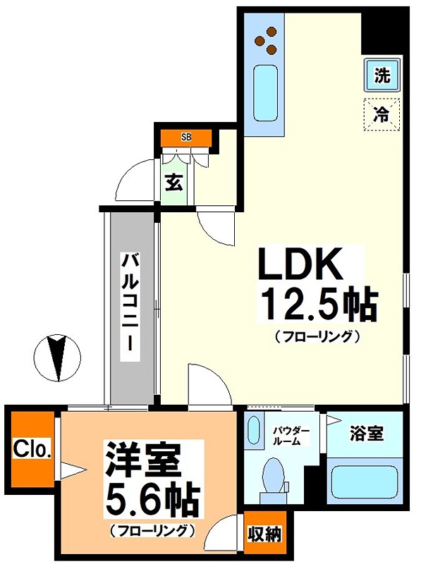 ユニゾン代々木 間取り