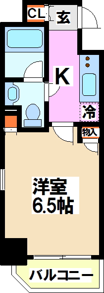 スカイコート初台 間取り