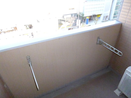 パレステュディオ新宿パークサイド ベランダ