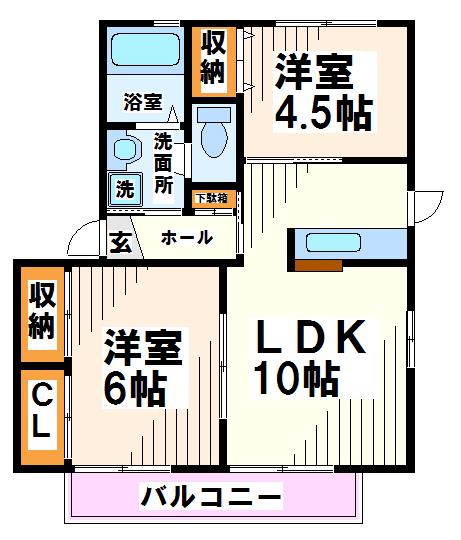 グランシードⅢ 間取り