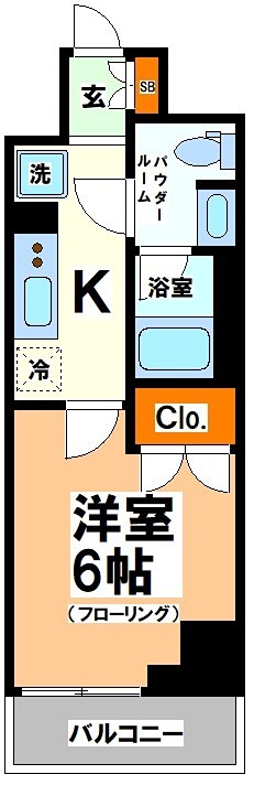 コンフォリア幡ヶ谷 間取り