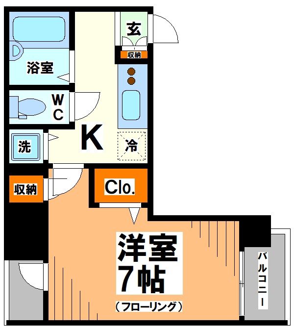 トーシンフェニックス代々木公園  間取り