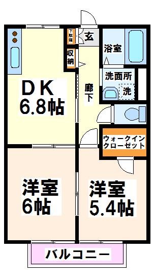 ほっとはうす  間取り