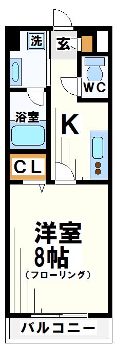 ハイムタクミⅡ    間取り