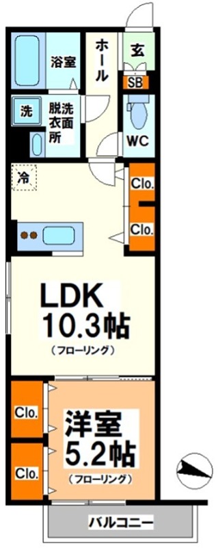 ウェルスクエア幡ヶ谷 間取り