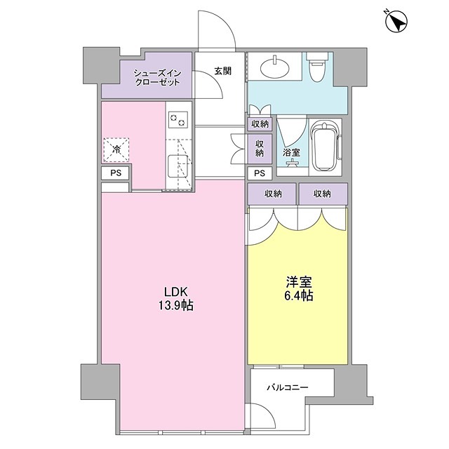 フォレストタウン参宮橋 間取り