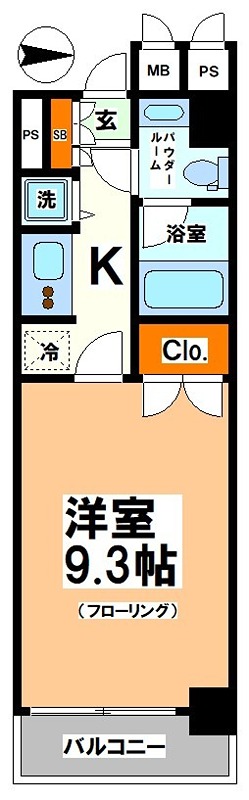 NONA　PLACE渋谷神山町 間取り