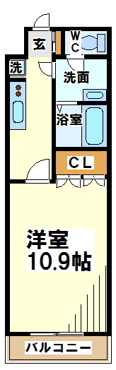 ヴェールピア   間取り